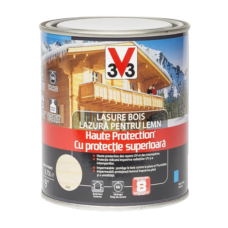 V33 LAZURA PENTRU LEMN cu protectie superioara - 8 ani