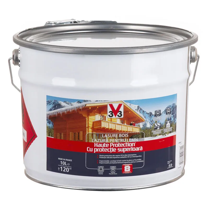 V33 LAZURA PENTRU LEMN cu protectie superioara - 8 ani