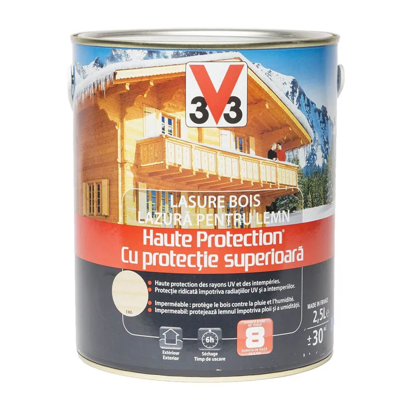 V33 LAZURA PENTRU LEMN cu protectie superioara - 8 ani