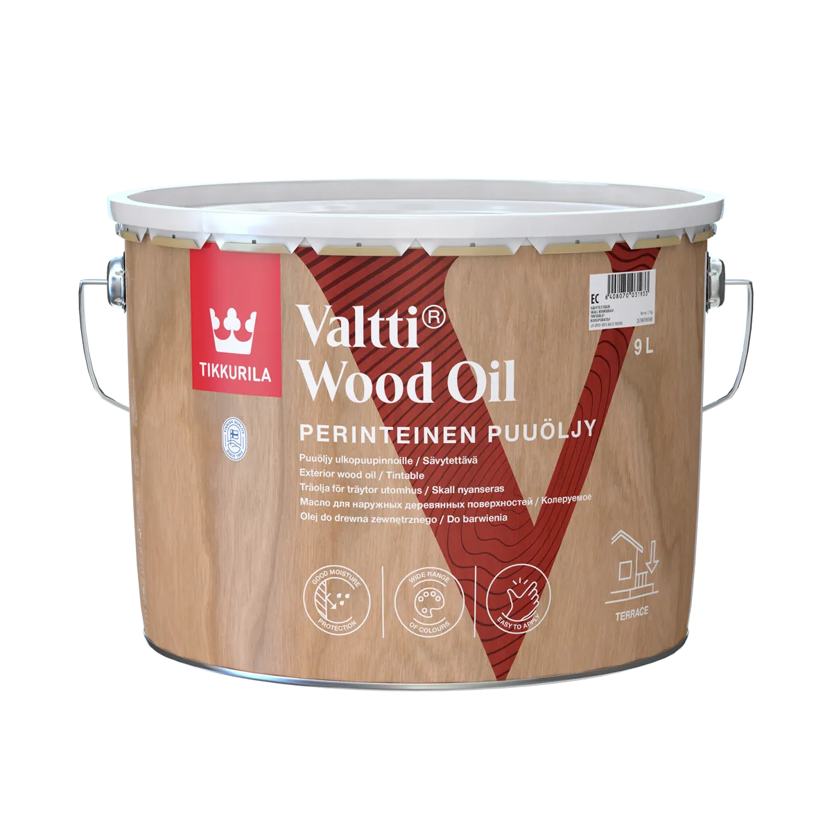VALTTI WOOD OIL - ulei pentru lemn pentru uz interior-exterior