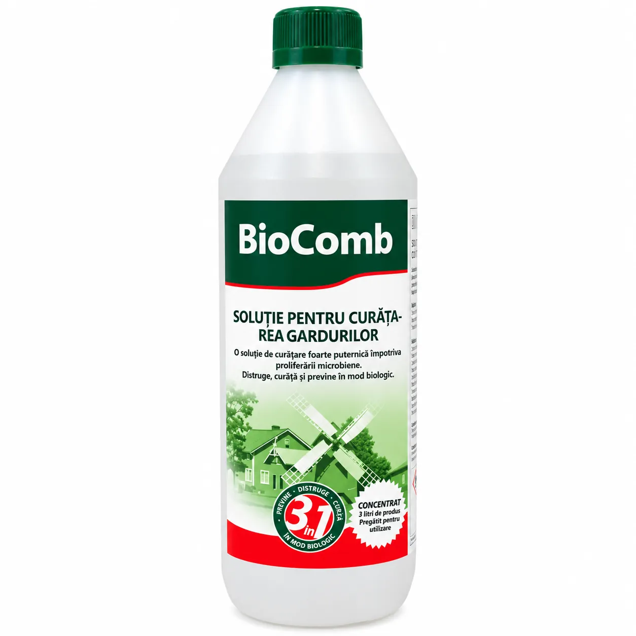 BIOCOMB soluţie pentru curăţarea gardurilor