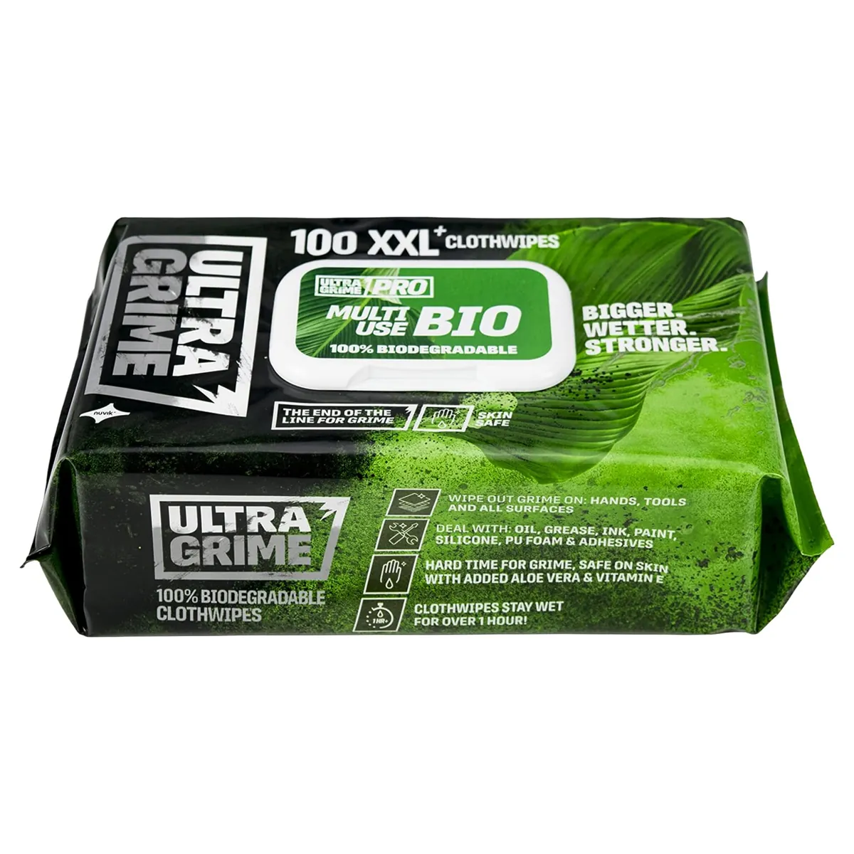 ULTRAGRIME PRO BIO 100% BIODEGRADABIL - șervețele umede - 80 buc, 38x25cm