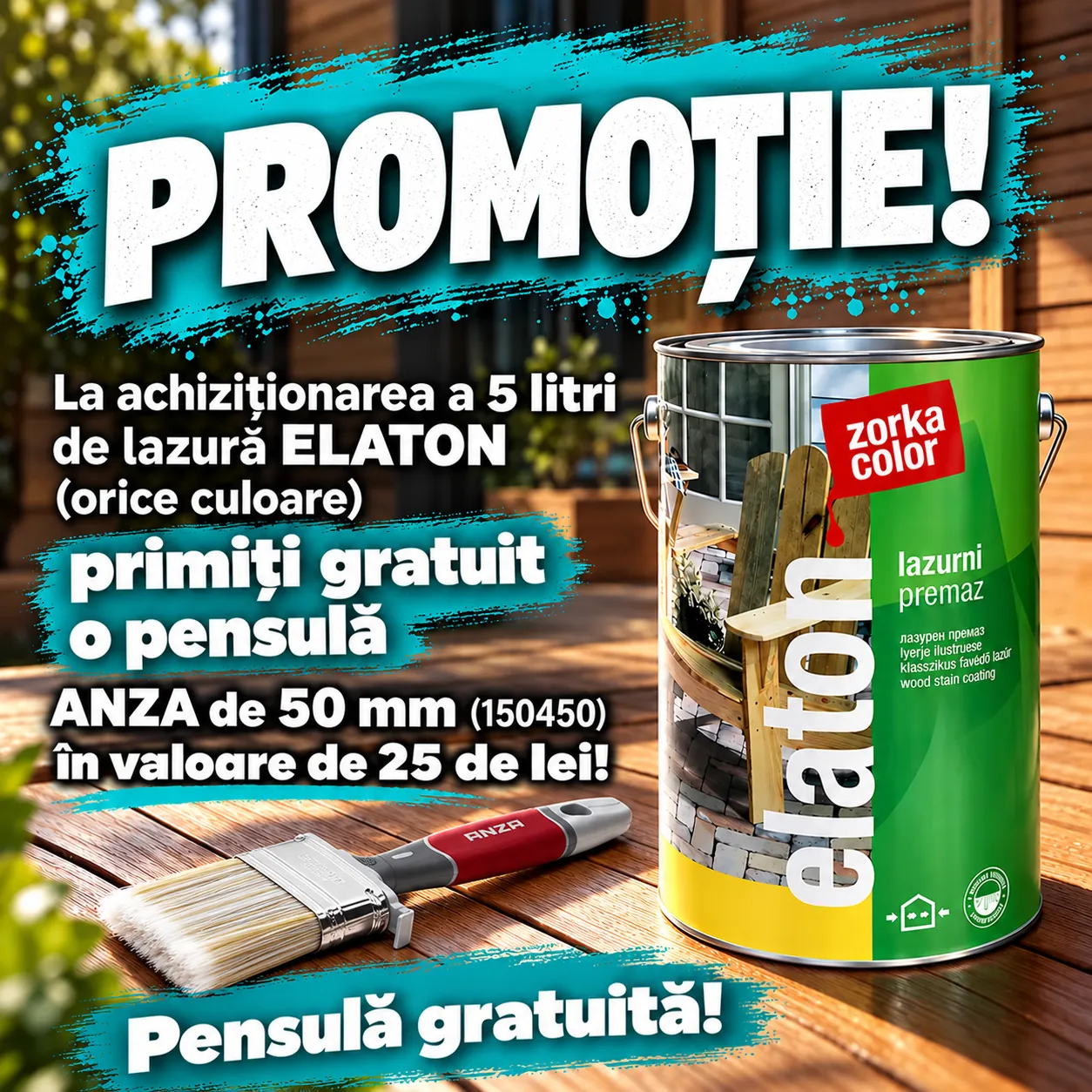 PromoElaton5L PROMOȚIE LAZURĂ ELATON 5 L