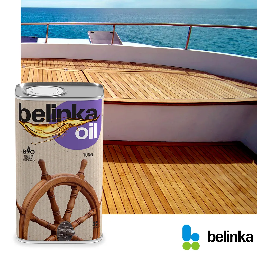 BELINKA Oil TUNG ulei de impregnare BIO pentru lemn 0,5 L
