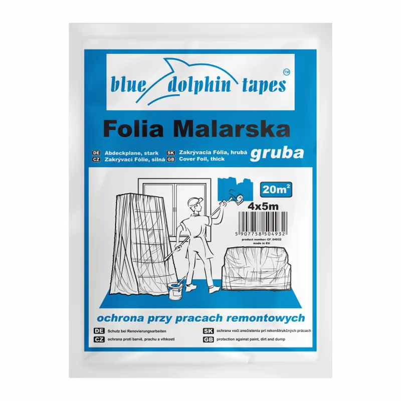 BLUE DOLPHIN folie de protecție strong 4 x 5 m