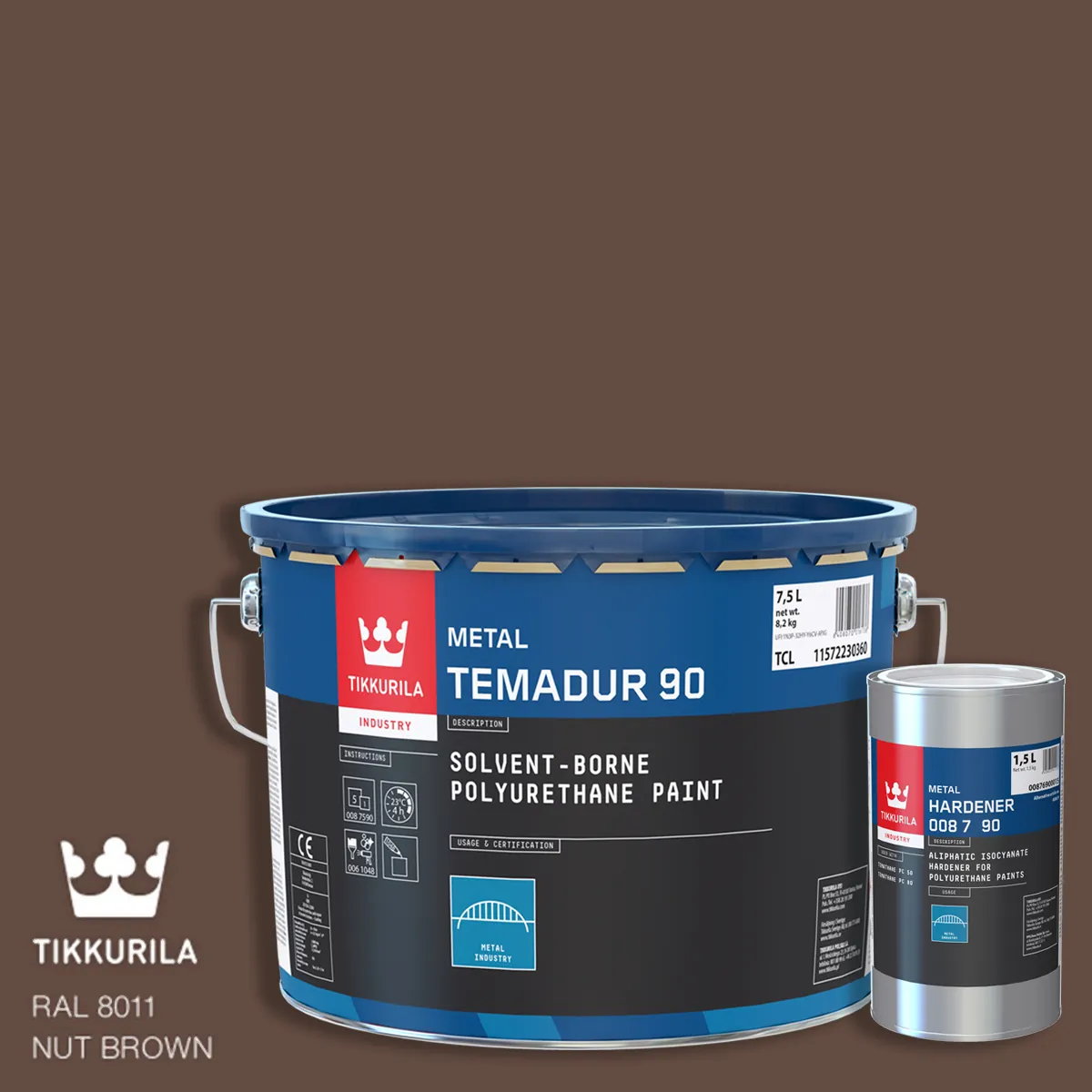 TIKKURILA TEMADUR 90-RAL 8011