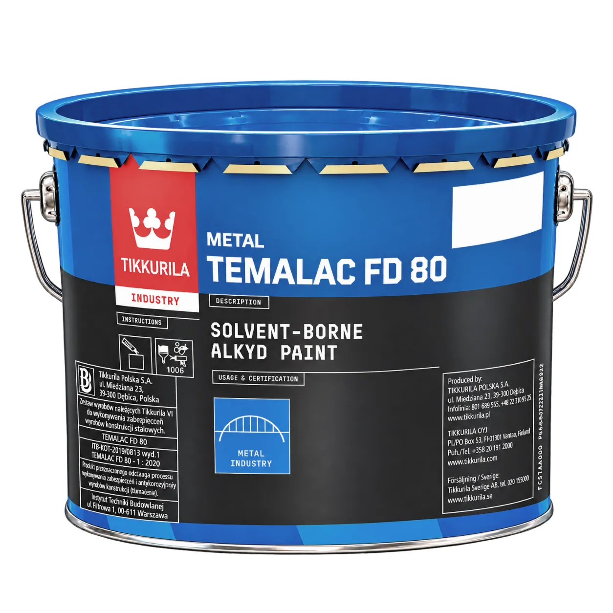 FD80 TIKKURILA TEMALAC FD 80
