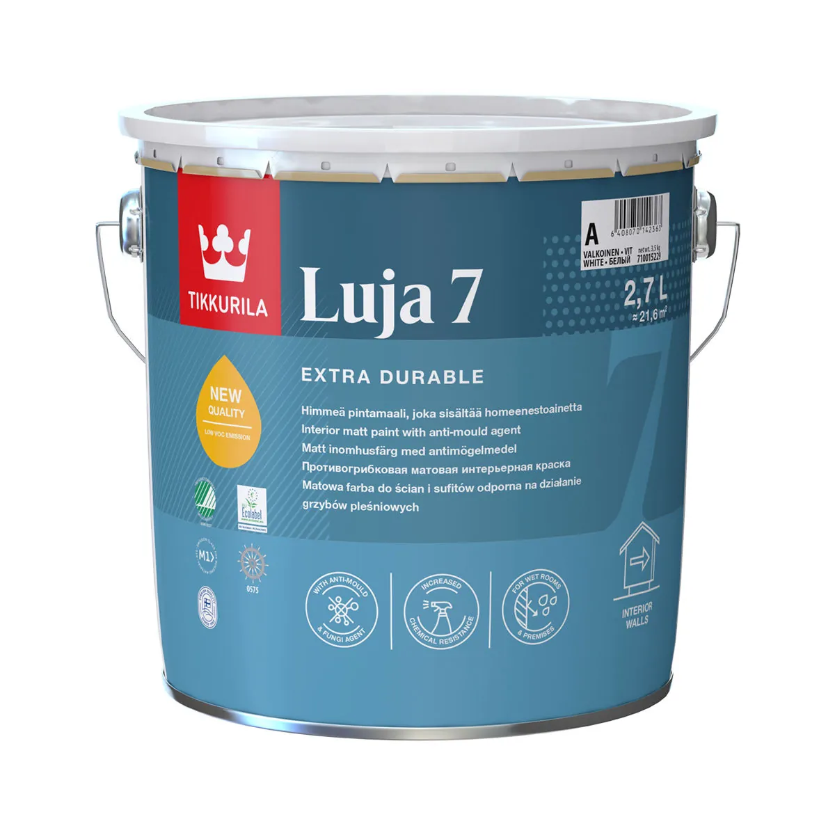luja7_2,7L TIKKURILA LUJA 7